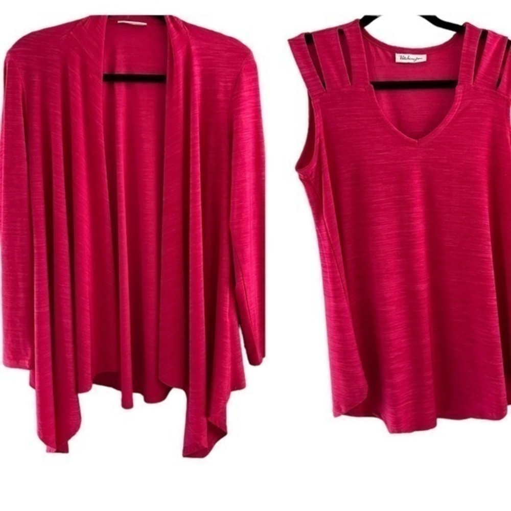 Patchington jacket and tank top